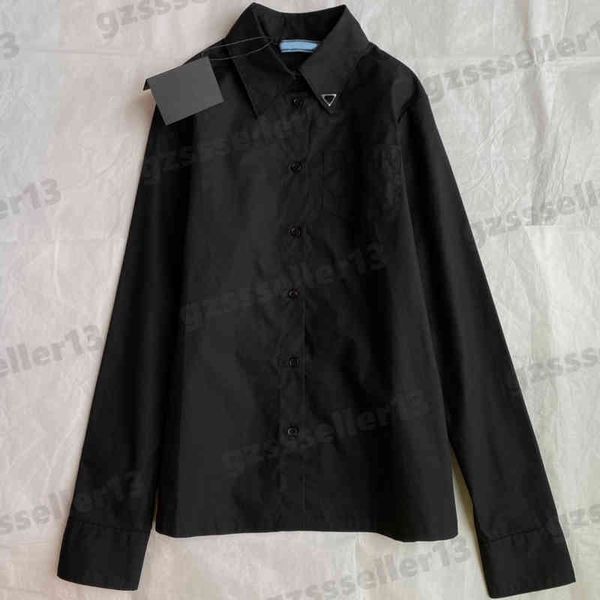 blouses for womens classic brand designer blouse black lapel fashion logo badge shirts luxury women clothing, White
blouses for womens classic brand designer blouse black lapel fashion logo badge shirts luxury women clothing, White