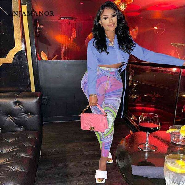 women's two piece pants anjamanor 2 piece pants sets club outfits fall 2021 womens fashion long sleeve shirts crop print mesh leggings, White
women's two piece pants anjamanor 2 piece pants sets club outfits fall 2021 womens fashion long sleeve shirts crop print mesh leggings, White