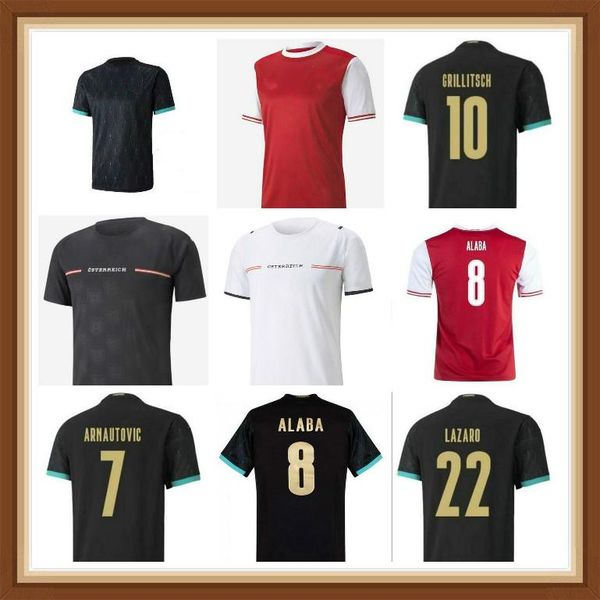 college wear 2021 2022 austria soccer jersey 21 22 alaba arnautovic sabitzer grillitsch camisetas nation team home away football shirts red, Black
college wear 2021 2022 austria soccer jersey 21 22 alaba arnautovic sabitzer grillitsch camisetas nation team home away football shirts red, Black