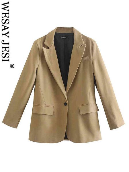suit wesay jesi fashion casual solid dark kaki blazer one button suit collar fl, White;black
suit wesay jesi fashion casual solid dark kaki blazer one button suit collar fl, White;black