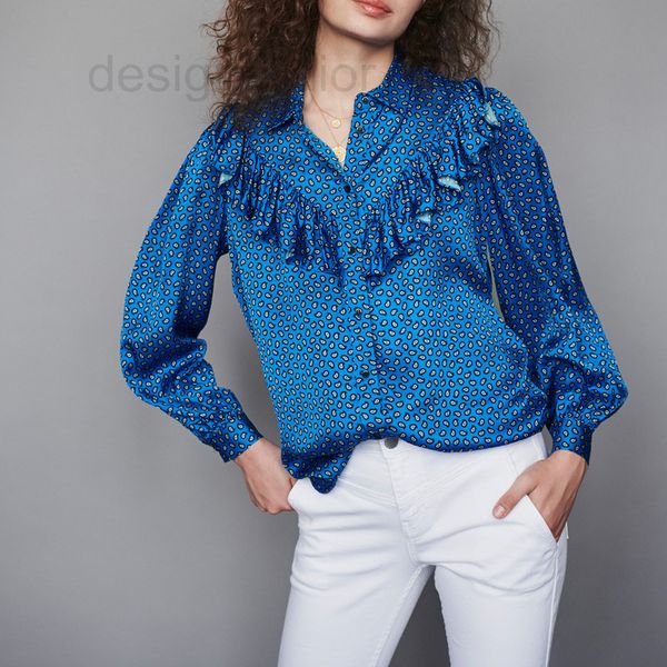 women's blouses & shirts designer fadan 2019 autumn winter fashion loose and elegant flounce printed long sleeve shirt ay1t, White
women's blouses & shirts designer fadan 2019 autumn winter fashion loose and elegant flounce printed long sleeve shirt ay1t, White
