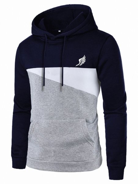 men's hoodies & sweatshirts men colorblock kangaroo pocket drawstring hoodie z3ad#, Black
men's hoodies & sweatshirts men colorblock kangaroo pocket drawstring hoodie z3ad#, Black