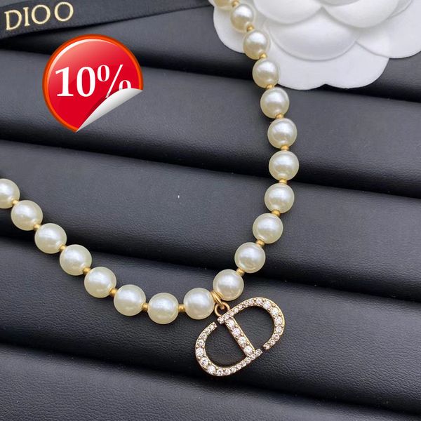 luxury design women's necklace d family / di new cd pearl simple temperament fashionable celebrities diamond inlaid letters, Silver
luxury design women's necklace d family / di new cd pearl simple temperament fashionable celebrities diamond inlaid letters, Silver