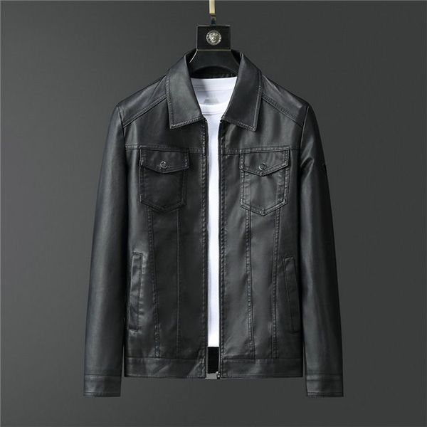 2022autumn leather biker jacket motorcycle plus size 3xl mens long sleeve faux leather moto jacket casual black boy coat male1
2022autumn leather biker jacket motorcycle plus size 3xl mens long sleeve faux leather moto jacket casual black boy coat male1