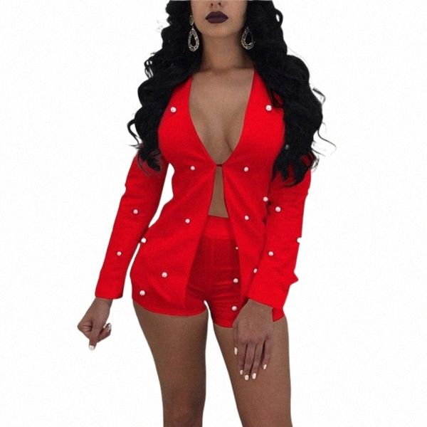 women's tracksuits women's tracksuits pearls accent women office business suits cardigan blazer coat with shorts slim full sleeve, Gray
women's tracksuits women's tracksuits pearls accent women office business suits cardigan blazer coat with shorts slim full sleeve, Gray