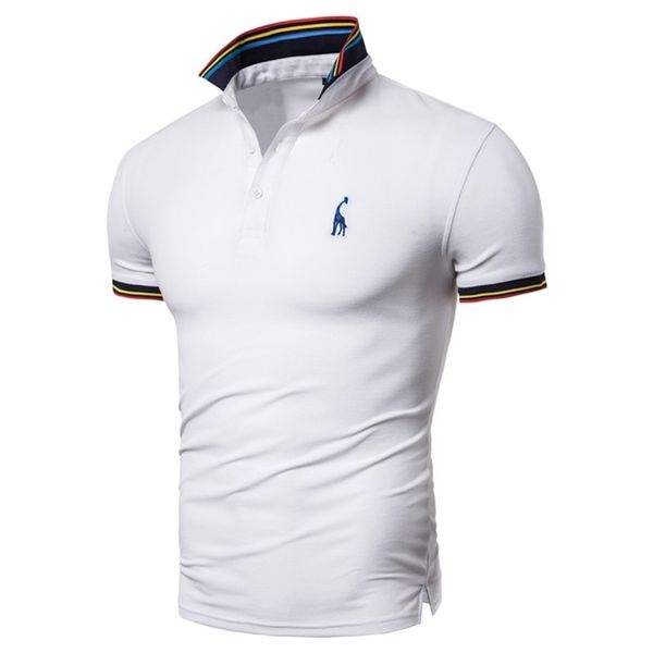 men's polos drop summer cotton polo men solid deer embroidery short sleeve polo shirt men fashion polo giraffe mens shirts 220906, White;black
men's polos drop summer cotton polo men solid deer embroidery short sleeve polo shirt men fashion polo giraffe mens shirts 220906, White;black