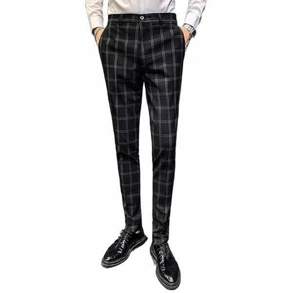 men's pants men's pants men' dress plaid business casual slim fit full length homme classic vintage check suit trousers weddi, Black
men's pants men's pants men' dress plaid business casual slim fit full length homme classic vintage check suit trousers weddi, Black
