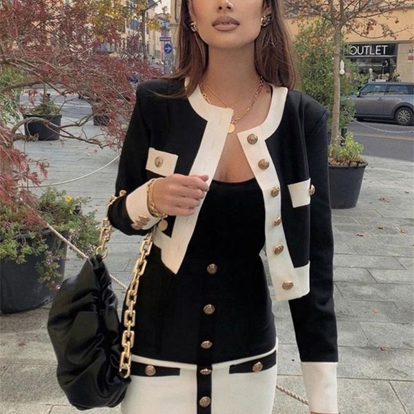 two piece dress high street summer patchwork 2 twopiece set oneck long sleeve pocket button mini bandage dress female short set 220906, White
two piece dress high street summer patchwork 2 twopiece set oneck long sleeve pocket button mini bandage dress female short set 220906, White