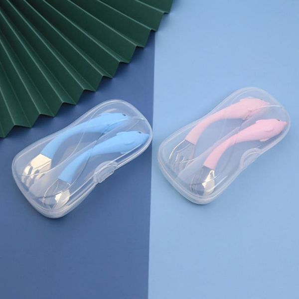 cups dishes utensils 1 set eco friendly spoon fork cartoon whale shape multi use stainless steel infant food feeding home use 220906
cups dishes utensils 1 set eco friendly spoon fork cartoon whale shape multi use stainless steel infant food feeding home use 220906