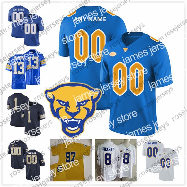 american college football wear custom 2020 pittsburgh panthers 3 addison garrett bickhart israel abanikanda jared wayne jaylon barden luke d, Black
american college football wear custom 2020 pittsburgh panthers 3 addison garrett bickhart israel abanikanda jared wayne jaylon barden luke d, Black