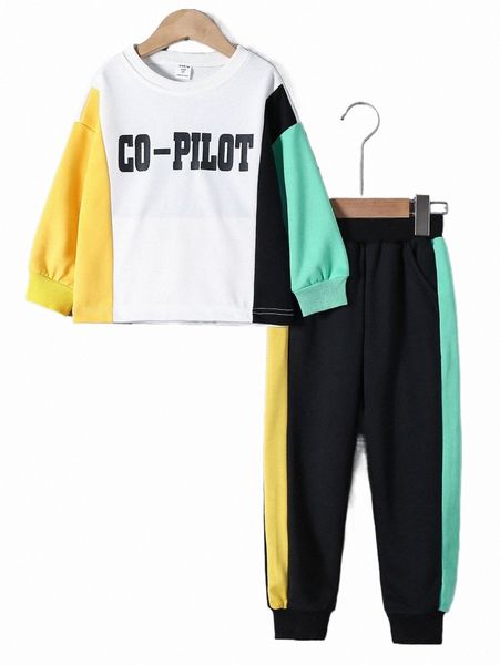 others apparel toddler boys colorblock letter graphic sweatshirt & sweatpants e70j#, Black;white
others apparel toddler boys colorblock letter graphic sweatshirt & sweatpants e70j#, Black;white