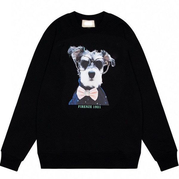 22fw classic catoon vintage hoodie sweatershirt knitted hooded dogs print loose style dog glasses, Black
22fw classic catoon vintage hoodie sweatershirt knitted hooded dogs print loose style dog glasses, Black
