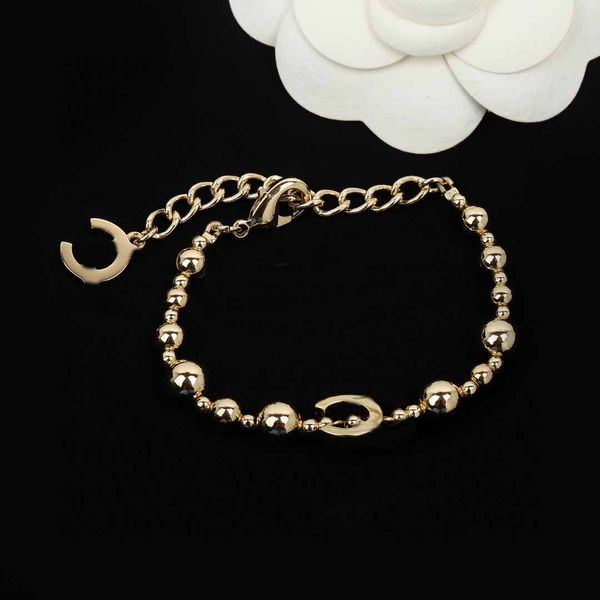 2022 luxury quality charm bracelet with beads style in 18k gold plated have box stamp ps7159a, Golden
2022 luxury quality charm bracelet with beads style in 18k gold plated have box stamp ps7159a, Golden