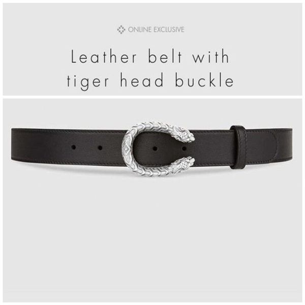 designer belts luxury belts mens womens famous belt brand casual tiger head smooth buckle leather belt 2 colors width 38mm 51s, Black;brown
designer belts luxury belts mens womens famous belt brand casual tiger head smooth buckle leather belt 2 colors width 38mm 51s, Black;brown