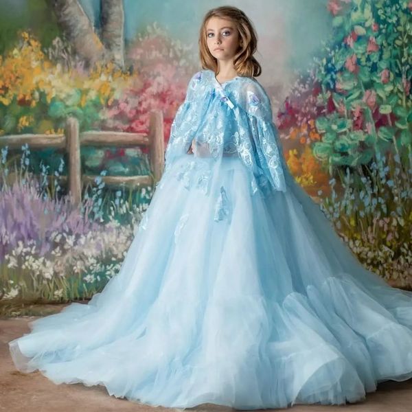 light sky blue lace flower girl dresses for wedding spaghetti straps bohemian toddler pageant gowns tulle appliqued kids birthday dress, White;blue
light sky blue lace flower girl dresses for wedding spaghetti straps bohemian toddler pageant gowns tulle appliqued kids birthday dress, White;blue