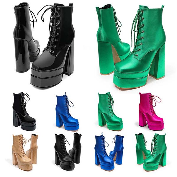 fashion womens boots booties 15cm chunky heel ankle half winter round toes platform black green pink bule sneakers shoes
fashion womens boots booties 15cm chunky heel ankle half winter round toes platform black green pink bule sneakers shoes