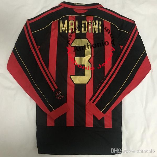 long sleeve 2006/2007 kaka maldini pirlo inzaghi retro vintage classic maillot de foot soccer jerseys thailand quality football shirts kit, Black
long sleeve 2006/2007 kaka maldini pirlo inzaghi retro vintage classic maillot de foot soccer jerseys thailand quality football shirts kit, Black