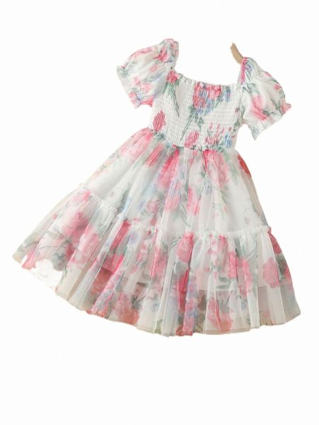 others apparel toddler girls floral print shirred bodice puff sleeve mesh dress p4hd#, Black;white
others apparel toddler girls floral print shirred bodice puff sleeve mesh dress p4hd#, Black;white