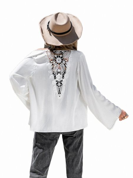 women's swimwear rusttydustty pompom trim knot front kimono 95dp#, White;black
