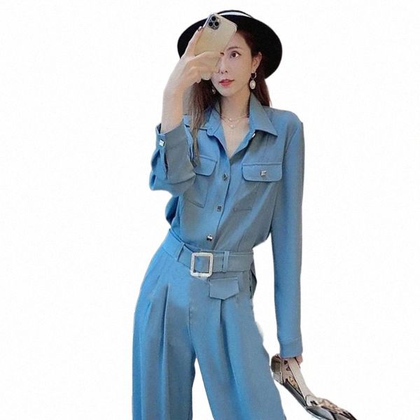 women's two piece pants fashion solid loose two-piece suits women long sleeve blouse and elastic high waist wide leg pants with belt 20, White
women's two piece pants fashion solid loose two-piece suits women long sleeve blouse and elastic high waist wide leg pants with belt 20, White