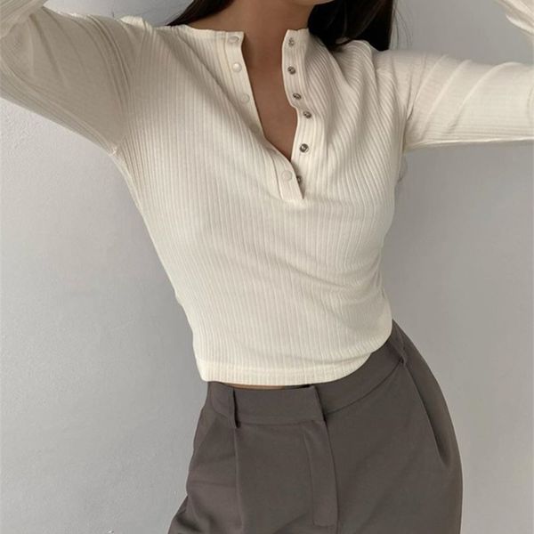 women's sweaters wotwoy buttons-up ribbed knitted sweater slim fit autumn winter bottoming pullovers shirt female casual white basic 2, White;black
women's sweaters wotwoy buttons-up ribbed knitted sweater slim fit autumn winter bottoming pullovers shirt female casual white basic 2, White;black
