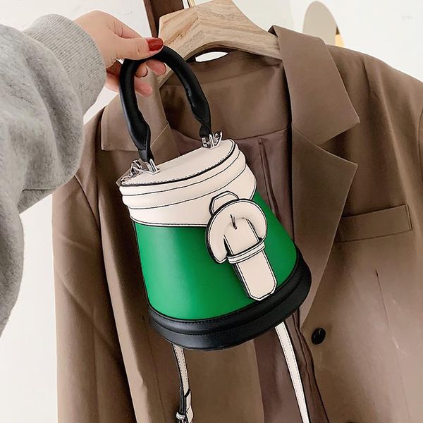 bag designer products 2022 korean women's fashion bucket contrast color hand bill of lading shoulder slung round
bag designer products 2022 korean women's fashion bucket contrast color hand bill of lading shoulder slung round