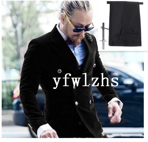 handsome double-breasted groomsmen velveteen groom tuxedos man's suits wedding/prom/dinner man blazer jacket pants tie k731, Black;gray
handsome double-breasted groomsmen velveteen groom tuxedos man's suits wedding/prom/dinner man blazer jacket pants tie k731, Black;gray