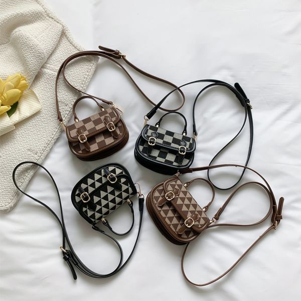 lady style children checkerboard handbags girls triangle pattern crossbody lipstick bag kids single shoulder bags q8376, Black
lady style children checkerboard handbags girls triangle pattern crossbody lipstick bag kids single shoulder bags q8376, Black