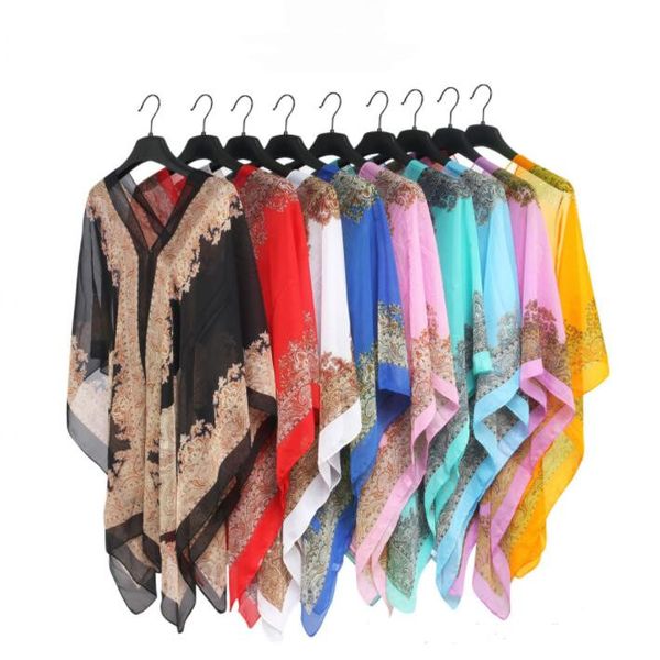 chiffon shawl pareo summer silk scarf magic shawl for women sunscreen super long beach towel cardigan holiday bikini blouse breathable cape, Red;brown
chiffon shawl pareo summer silk scarf magic shawl for women sunscreen super long beach towel cardigan holiday bikini blouse breathable cape, Red;brown
