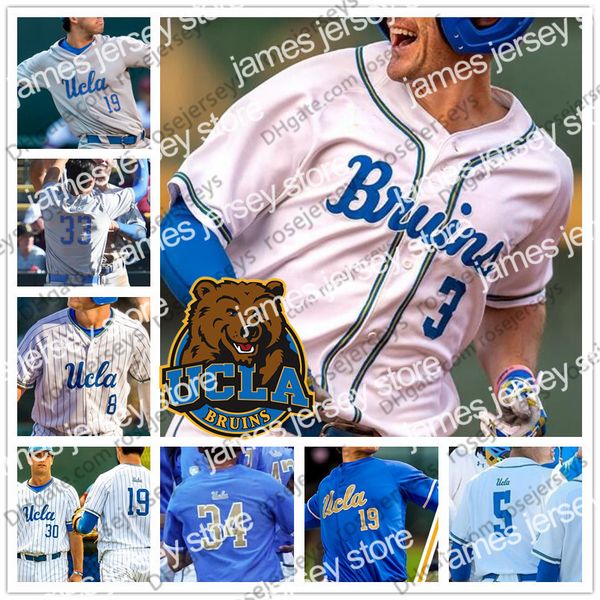 college baseball wears 2019 ncaa bruins #1 matt mclain 3 ryan kreidler 4 kevin kendall 6 jack stronach 18 jeremy ydens 27 jack filby basebal, Black
college baseball wears 2019 ncaa bruins #1 matt mclain 3 ryan kreidler 4 kevin kendall 6 jack stronach 18 jeremy ydens 27 jack filby basebal, Black
