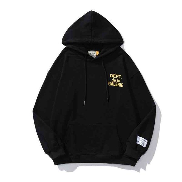 men's hoodies sweatshirts designer galleryes casual dept cracking print letter autumn winter pullover for men women, Black
men's hoodies sweatshirts designer galleryes casual dept cracking print letter autumn winter pullover for men women, Black