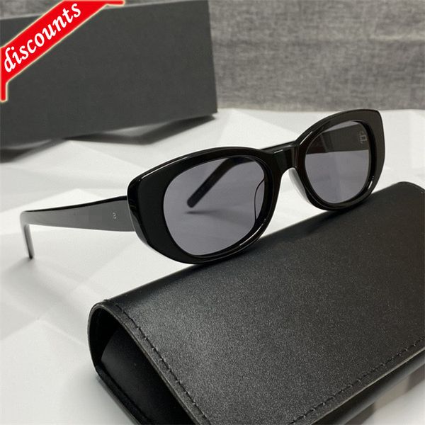 designer sunglasses 22 plate slp small frame cat's eye individual narrow tang yixin's same sl316, White;black
designer sunglasses 22 plate slp small frame cat's eye individual narrow tang yixin's same sl316, White;black