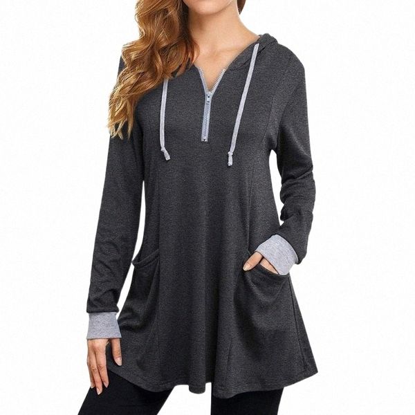women's hoodies & sweatshirts women's hoodies & sweatshirts plus size pockets thin tunic long sleeve zip up pullover blouse w2mk#, Black
women's hoodies & sweatshirts women's hoodies & sweatshirts plus size pockets thin tunic long sleeve zip up pullover blouse w2mk#, Black