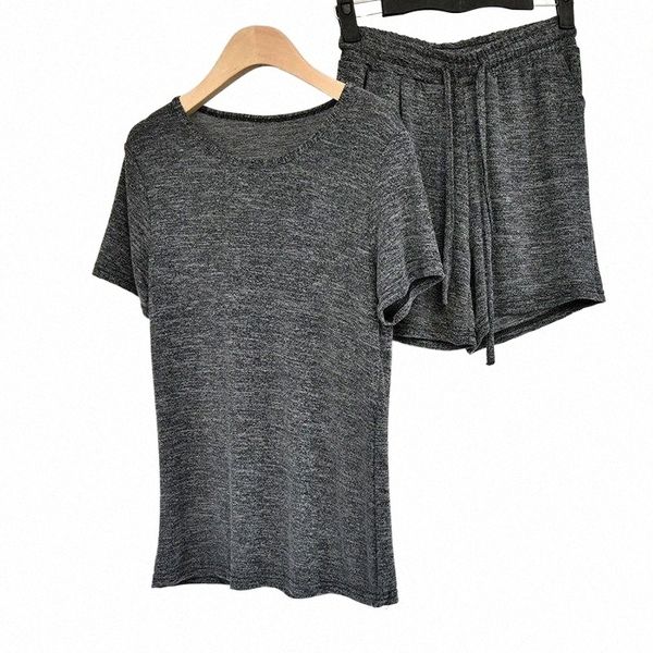 women's tracksuits girls loose casual short sleeve suit matching sets women two piece outfits shorts set cotton grey home wear summer w, Gray
women's tracksuits girls loose casual short sleeve suit matching sets women two piece outfits shorts set cotton grey home wear summer w, Gray