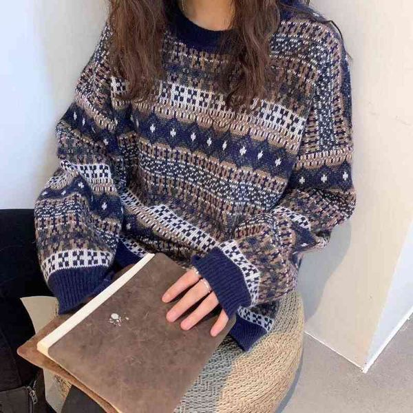 women's sweaters streetwear vrouwen trui winter thicken knitwear truien vrouwen oversized retro vintage jumpers lange mouwen truien tre, White;black
women's sweaters streetwear vrouwen trui winter thicken knitwear truien vrouwen oversized retro vintage jumpers lange mouwen truien tre, White;black