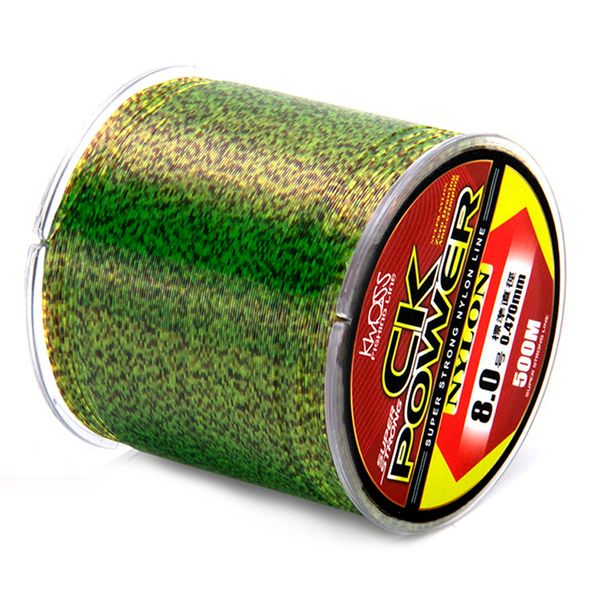 sports s 500m fishing bionic monofilament fish speckle carp nylon thread fishing