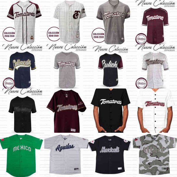 Image of College Baseball Wears College 2020 Tomateros de Culiacan Mexicali Charros de Jalisco Aguacateros de Michoacan All Stitched Baseball Jerseys