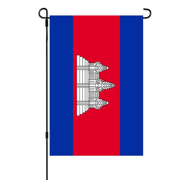 cambodia flag cambodian garden flags 30x45cm vertical double sided patriotic small garden banner for yard outdoor decor
cambodia flag cambodian garden flags 30x45cm vertical double sided patriotic small garden banner for yard outdoor decor