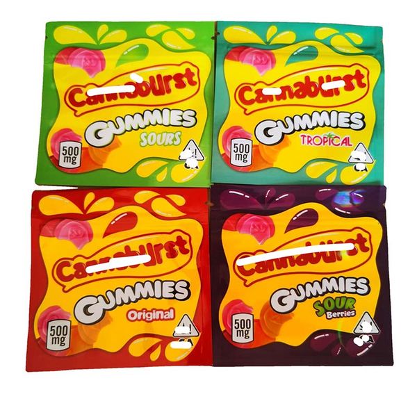 4 kind flavors 500mg packaging bags cannaburs gummies berry sour and gummies sours candy edibles bag
4 kind flavors 500mg packaging bags cannaburs gummies berry sour and gummies sours candy edibles bag