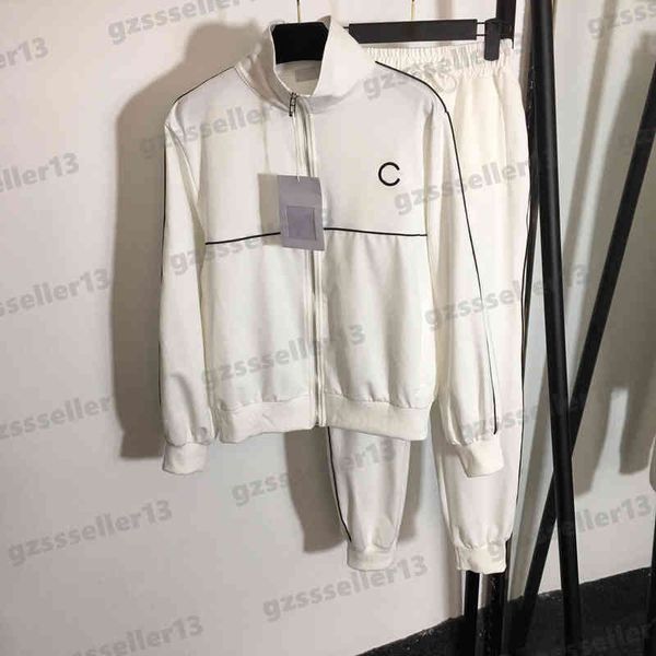 womens tracksuits fashion logo print embroidery two piece sets stand collar zip jacket and casual pants jogging suit designer women clothing, Gray
womens tracksuits fashion logo print embroidery two piece sets stand collar zip jacket and casual pants jogging suit designer women clothing, Gray