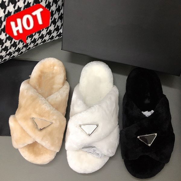 womens fur slippers warm winter wool slipper overlapping house outside show style splicing autumn slides ladies hollow sandals mid sole, Black
womens fur slippers warm winter wool slipper overlapping house outside show style splicing autumn slides ladies hollow sandals mid sole, Black
