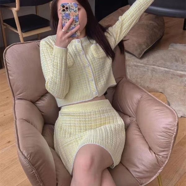 two piece dress autumn korean fashion skirt sets knitted long sleeve cardigan crop skirt suitssweet two piece sets womens outifits y2k 22090, White
two piece dress autumn korean fashion skirt sets knitted long sleeve cardigan crop skirt suitssweet two piece sets womens outifits y2k 22090, White