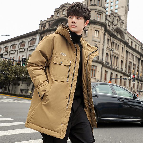 men's down parkas down jacket men autumn winter high street hooded jackets warm thicken harajuku coats japan style fashion clothing for, Black
men's down parkas down jacket men autumn winter high street hooded jackets warm thicken harajuku coats japan style fashion clothing for, Black