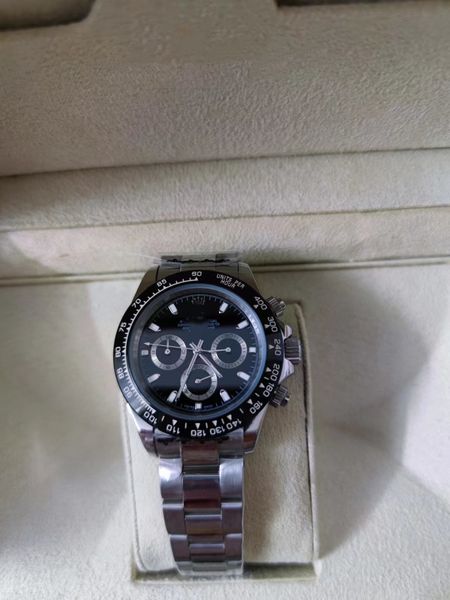 with original box luxury mens watches 116500ln watch montre de luxe automatic wristwatches steel ring bezel 316l adustable folding buckle bl, Slivery;brown
with original box luxury mens watches 116500ln watch montre de luxe automatic wristwatches steel ring bezel 316l adustable folding buckle bl, Slivery;brown
