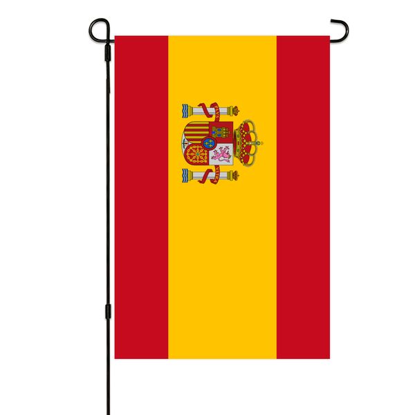 spain flag spainish garden flags 30x45cm vertical double sided patriotic small garden banner for yard outdoor decor
spain flag spainish garden flags 30x45cm vertical double sided patriotic small garden banner for yard outdoor decor