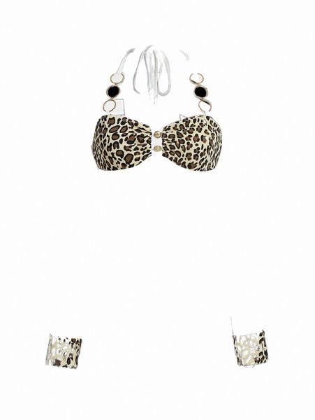 women's t-shirt leopard print o-ring strap hanky hem halter with gloves 59wl#, White
women's t-shirt leopard print o-ring strap hanky hem halter with gloves 59wl#, White