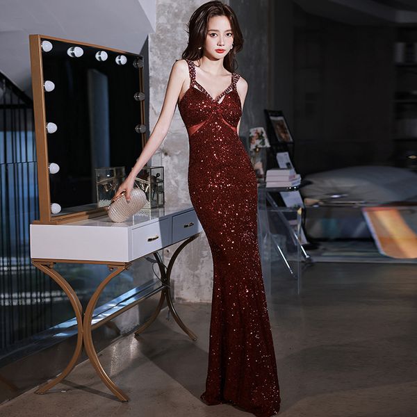 2023 mermaid evening dress formal gowns long sparkly beading mermaid prom dresses, Black;red
2023 mermaid evening dress formal gowns long sparkly beading mermaid prom dresses, Black;red