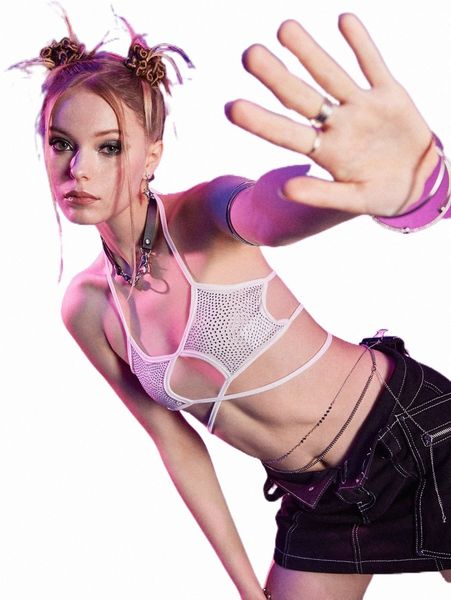 women's tanks & camis romwe cyber luvr rhinestone decor criss cross halter 96kd#, White
women's tanks & camis romwe cyber luvr rhinestone decor criss cross halter 96kd#, White