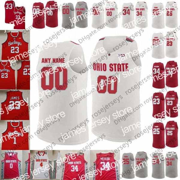 college basketball wears osu ohio state buckeyes #0 alonzo gaffney 2 musa jallow 10 justin ahrens 15 ibrahima diallo 32 ej liddell basketbal, Black
college basketball wears osu ohio state buckeyes #0 alonzo gaffney 2 musa jallow 10 justin ahrens 15 ibrahima diallo 32 ej liddell basketbal, Black