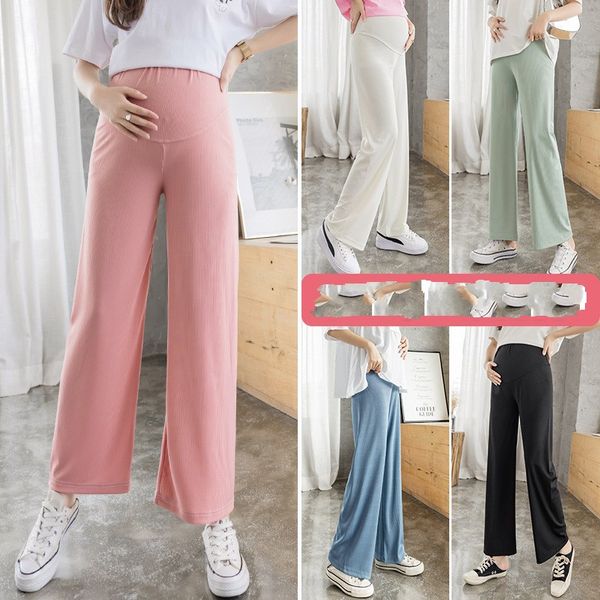 maternity bottoms summer thin wide leg loose straight maternity pants adjustable belly pant clothes for pregnant women casual pregnancy wear, White
maternity bottoms summer thin wide leg loose straight maternity pants adjustable belly pant clothes for pregnant women casual pregnancy wear, White